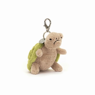 Jellycat Timmy Turtle Bag Charm Australia | 726983AEF